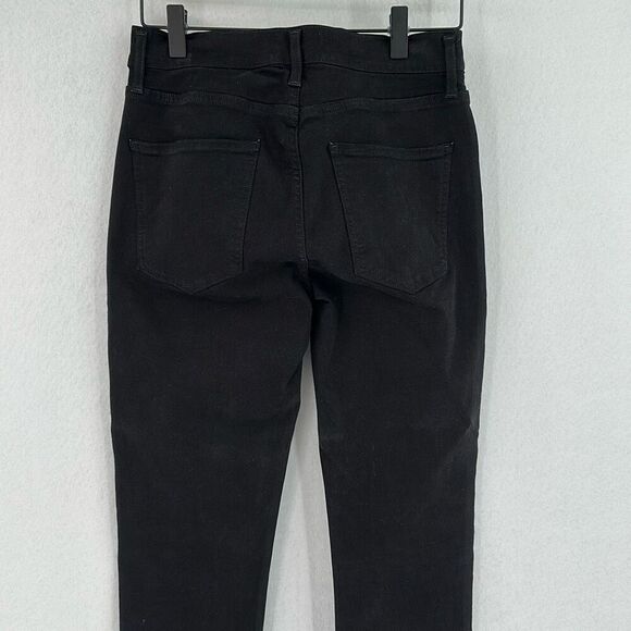 Agolde Black Cotton Blend Roxanne Super High Rise Skinny Leg Jeans Size 28 - Picture 7 of 11